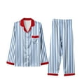 thumbnail image 1 of Ensemble de Pyjama Assorti Coupe Régulière Femmes Parent-Enfant Ensemble Mode Ample Décontracté Manches Longues Haut Vêtements de Maison Pyjamas Ensemble Deux Pièces, 1 of 7