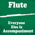 thumbnail image 3 of CafePress - Funny Flute Gift Women's Dark T Shirt - Women's Traditional Fit Dark T-Shirt, 3 of 4