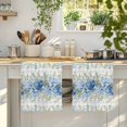 thumbnail image 4 of Hydrangea Eucalyptus Kitchen Towels Set of 2, Summer Botanical Grey Buffalo Plaid Absorbent Dish Towels for Kitchen, Microfiber Hand Towel, Quick Drying Tea Towel for Cleaning Decorative Dishcloths, 4 of 7