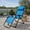 Blue, variant on Resenkos Oversize Lounge Chair with Cup Holder of Heavy Duty for outdoor-Beige, Adjustable Zero Gravity Lounge Chair