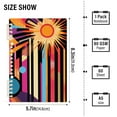 thumbnail image 2 of FORMRS 1-Subject Spiral Notebook 8" x 5" College Ruled 60 Refillable Sheet A5 Hard Cover, 2 Pack, Futuristic Sun, 2 of 7