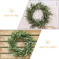 thumbnail image 3 of unbranded Guirnalda De Follaje Verde Oscuro Simulada Para Adornar Puertas Y Eventos Especiales, 3 of 7