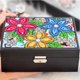 thumbnail image 5 of Caja Joyas Pintura Diamantes Juego Artesanía Mosaico PU Patrón Mandala Forma Especial Parcial para Collares Pendientes, 5 of 9