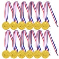 thumbnail image 1 of Miangastore 12 Pcs Médaille pour Enfants avec Lanière Médailles de Récompense Médailles de Sport de Match Récompenses de Jeu Médailles, 1 of 9