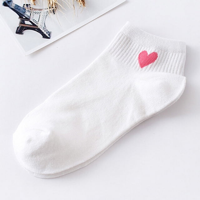 Chaussettes de Planche à Roulettes Mode en Forme de Cœur pour Femmes Chaussettes Confortables
