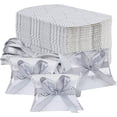 thumbnail image 1 of Cajas de regalo de boda con forma de almohada, caja de regalo para fiestas, caja de dulces, paquete de 50, 1 of 5