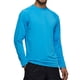 thumbnail image 1 of Camisas de surf Prolriy para hombre, moda de verano para hombre, color sólido, manga larga, traje de surf, traje de baño, protección solar, camisas para hombre, azul cielo L, 1 of 3