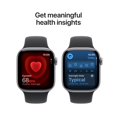 thumbnail image 5 of Apple Watch Series 11 GPS 46mm Silver Aluminium Case with Purple Fog Sport Band - M/L, 5 of 5