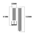 thumbnail image 3 of BotaniNest Replacement Wristband Strap Compatible With Smartwatch Fitness, 3 of 5