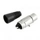 thumbnail image 5 of 5 pares de enchufes de equilibrio de 3 núcleos para conector de micrófono de alimentación - Aleación de zinc tipo de artículo de enchufe XLR, 5 of 8