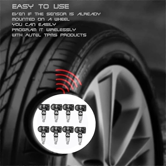 10Pcs TPMS Tire Pressure Sensor Programmable for Tool TS408 TS508 ITS600 315MHZ+433MHz 2 in 1 MX Sensor Monitor
