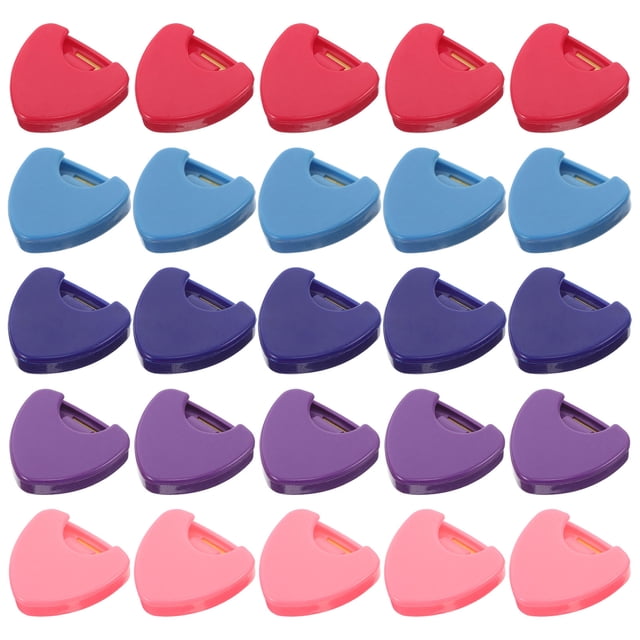 Raindrops 25Ud Porta Púas De Guitarra Multifuncional Con Triangular Y Construcción Resistente