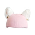 thumbnail image 1 of fastboy Snow Ski Helmet Cover Practical Stylish Ear Cover Rabbit Pink Gift Helmet Fun Birthday Sport Pink Plush Ear, 1 of 6