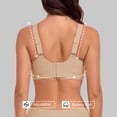 thumbnail image 4 of Daystry Womens Seamless Supportive Wireless Bras Push Up Full Coverage Comfortable No Underwire Bras, 4 of 11