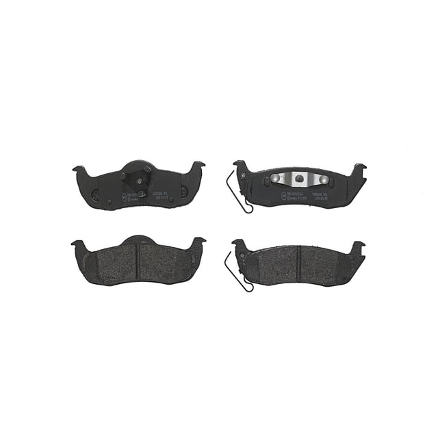 BALATAS BAJOS METALES GRAND CHEROKEE 2010 JEEP 3.7L V6 Traseras BREMBO .