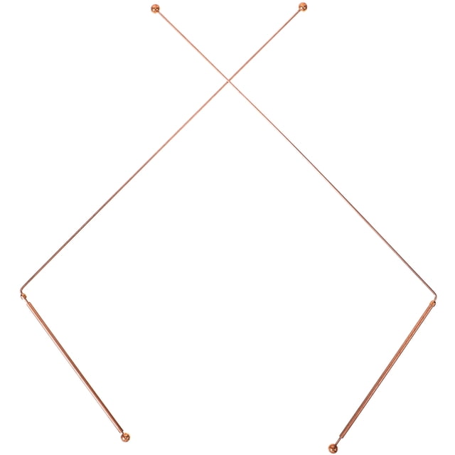 SHISUYAN 2Pcs Dowsing Rod Copper Divining Rod Flexible Rotation Divining Tool Portable Dowsing Rod