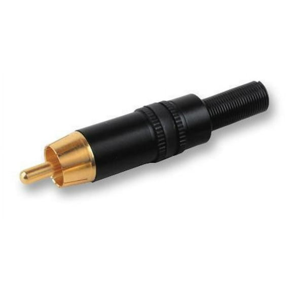 REAN - Phono Plug, Black