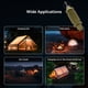 thumbnail image 3 of Inteprter Sistema de alarma fácil de 22 opciones para acampar al aire libre Sistema de seguridad de alerta temprana de 22 opciones reutilizable Cadenas y protecciones para puertas de seguridad, 3 of 6
