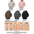 thumbnail image 3 of Daeful Chandails en Molleton à Capuche pour Hommes Chandail en Molleton d'Hiver Chaud Manches Longues Coupe Régulière Gris TG, 3 of 3