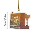 thumbnail image 3 of The Tour 2023 Ornament Christmas Tree Piano Decorated Acrylic Listing Hangs Home Decor, 3 of 4