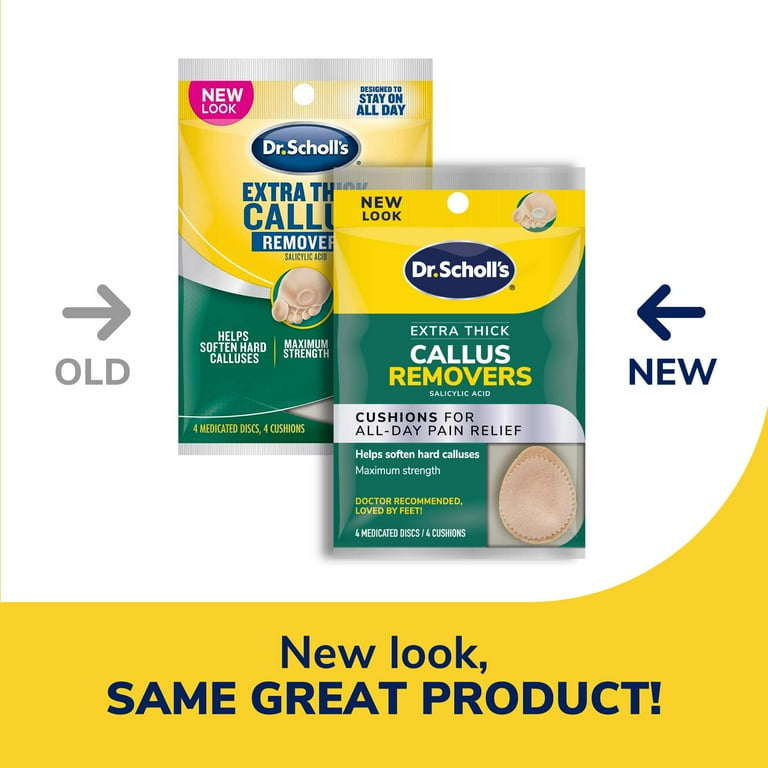 Dr scholl's callus remover pads store