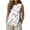Multicolor 1, variant on Women's Floral Print Sleeveless Blouse, Crew Neck Pleated Front Casual Tank Top, Summer Loose Fit Floral Top, S-3XL