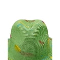 thumbnail image 4 of Seyurigaoka Summer Women's Fedora Tie-dye Fedora Hat, 22.83 Wide Brim Fedora Hats Classic Felt Panama Hat, 4 of 8