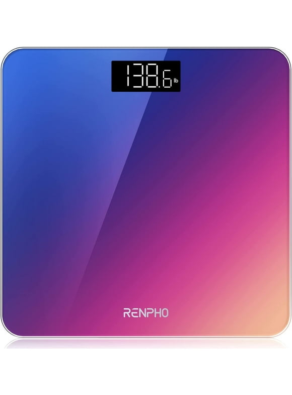 RENPHO Highly Accurate Digital Body Weight Scale, 400 lb, Gradient