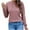 Pink, variant on XuJwPNcy Women's Ribbed Knit Sweater Fall Pullover Blouses Casual Long Sleeve Tops Crew Neck Stretch Sweater