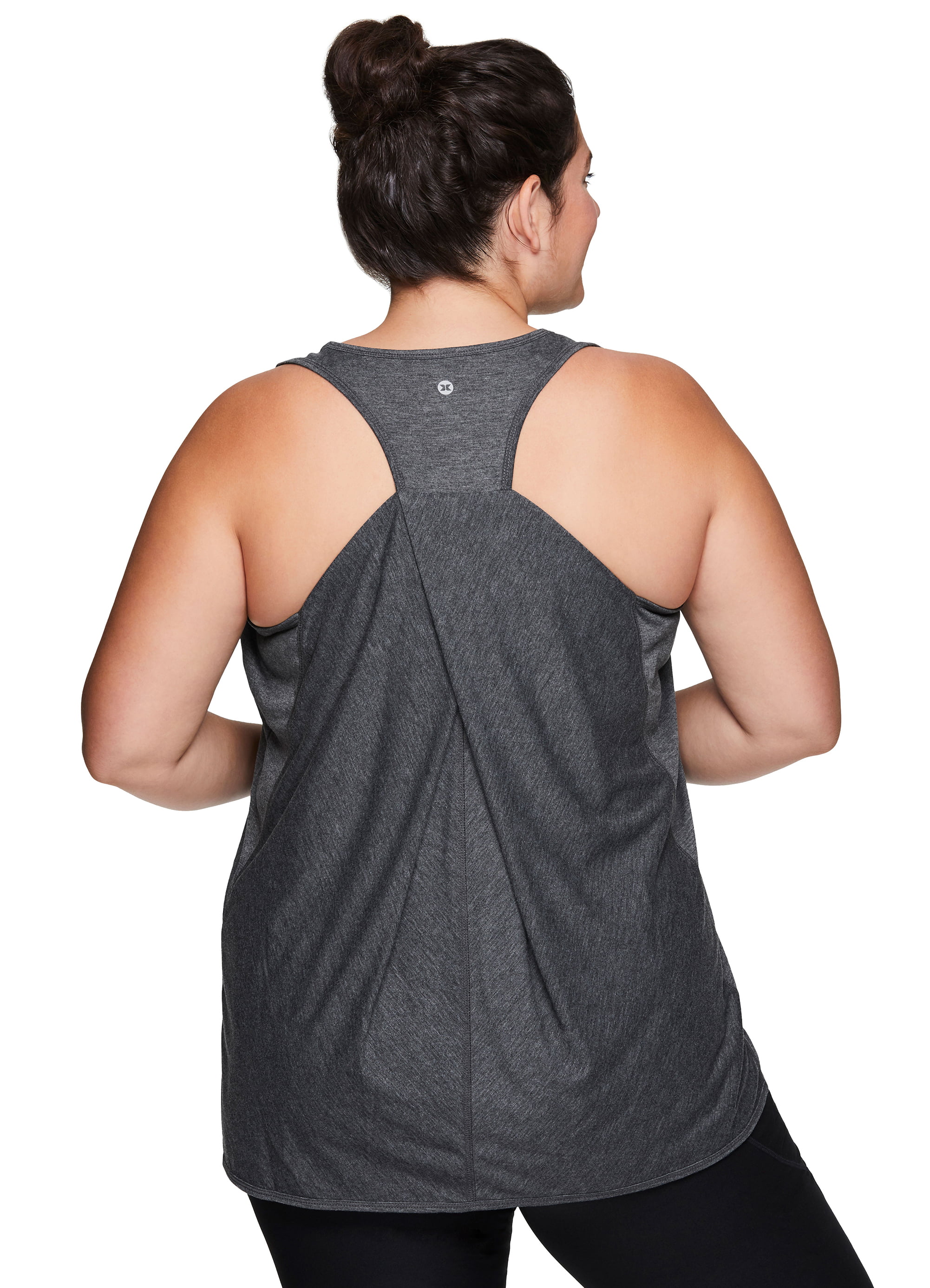 RBX Active Women's Plus Size Sleeveless Relaxed Fashion Workout Yoga Tank  Top