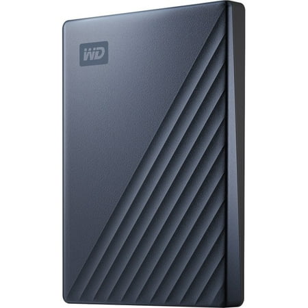 WD 2TB My Passport Ultra Blue Portable External Hard Drive, USB-C -