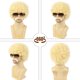 thumbnail image 2 of Set de disfraz TUOFLY para hombre, peluca de discoteca rubia con collar de gafas, 2 of 7