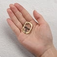thumbnail image 4 of Uxcell 6Pack 0.59" Single Prong Belt Buckle Oval Center Bar Buckles for Leather Craft, Bronze, 4 of 6