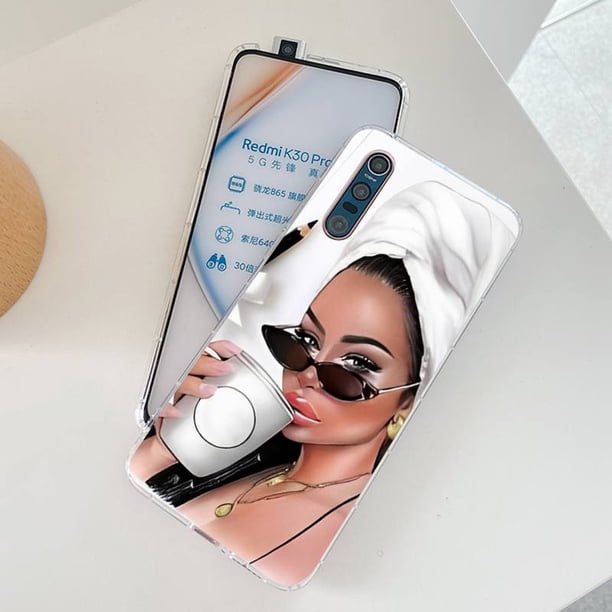 Funda de teléfono Princess Female boss coffee para Samsung S21 A10 para Redmi Note 7 9 para Huawei P30Pro Honor 8X 10i qiuyongming unisex