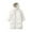 White, variant on KAUOD Girls Waterproof Puffer Jackets Winter Padded Hooded Insulated down Coats Kids Long Quilted Outwear with Pockets