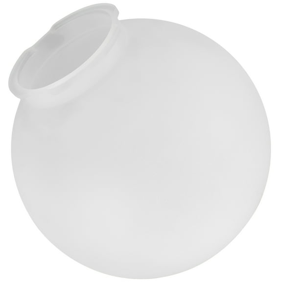 Red Lamp Outdoor Transparent Cylindrical Frosted Lampshade (20cm) Globe