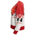 thumbnail image 5 of Coca Cola Heart Polar Bear Drinking Ugly Christmas Sweater, Women's, 5 of 5