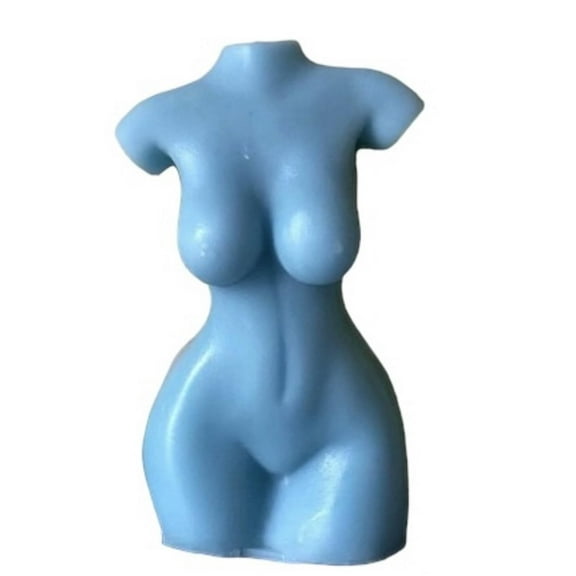 J' Maure Candle Co. 100% Soy Body Decor Candles. (Blue - Baby Powder) Fragrance Gift Best Gift for Men and Women Luxury Home Candles Long Lasting Fragrance. 6-7 hours Burn Time. Highly Scented