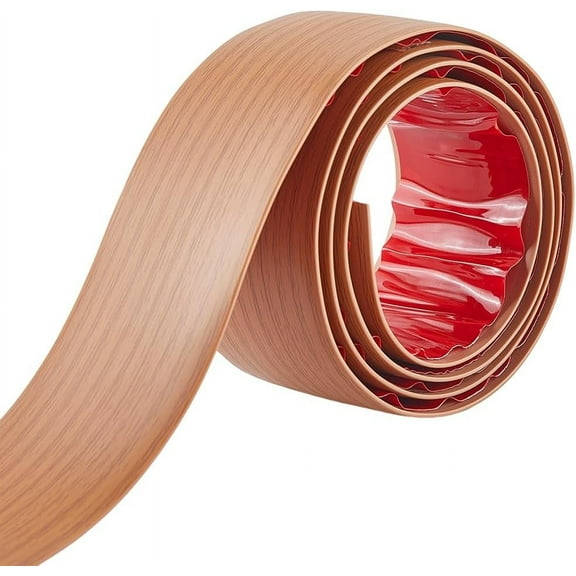 1pc Self-Adhesive PVC Floor Door Flat Transition Strips Floor Gap Covering Joining Strip Peru 50x3.5mm 1.2m/pc