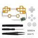 thumbnail image 1 of Multi-colors Luminated D-pad Thumbsticks Face Buttons Led Kit For Ps4 Controller 6 Colors Press Con, 1 of 5