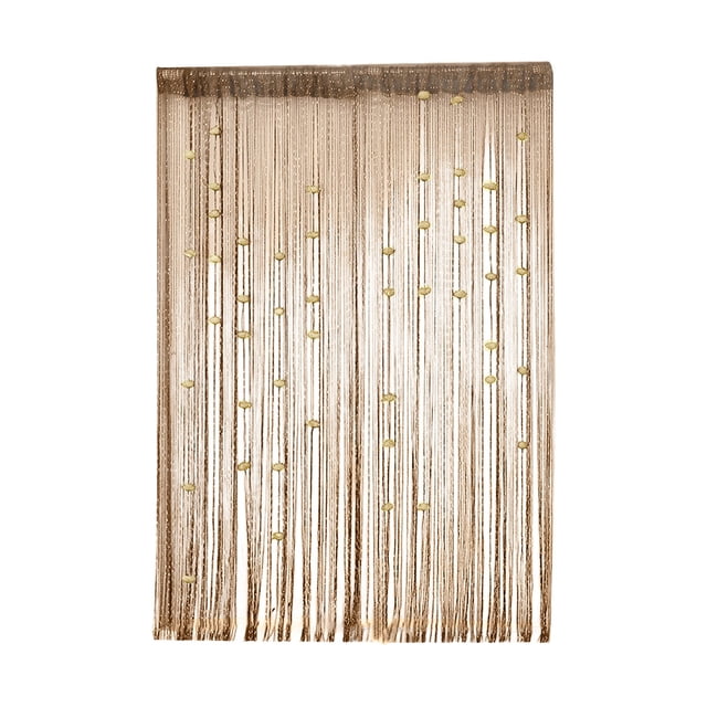 Thread Door Curtain For Doorways Privacy Door Country String Curtain With Roses String Door Curtain Window Decoration Room Divider Hanging Tassel Curtain For Home