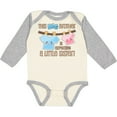 thumbnail image 3 of Inktastic This Big Brother is Expecting a Little Sister Boys Long Sleeve Baby Bodysuit, 3 of 5
