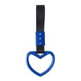 thumbnail image 1 of JDM coche modificado decorativo advertencia anillo parachoques trasero advertencia coche mano tirar anillo (cinturón negro-Corazón azul) TXW#691675.03, 1 of 8