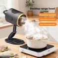 thumbnail image 2 of Portable Range Hood Household Foldable Small Tabletop Range Hood Removable Large-capacity Oil Tank 360 Rotating Base USB Charging for Apartments, Dorm, RV, Indoor BBQ, 2 of 8