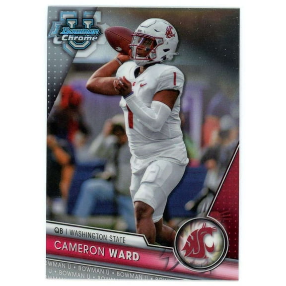 NFL 2023 Bowman Chrome U   Cameron Ward #145