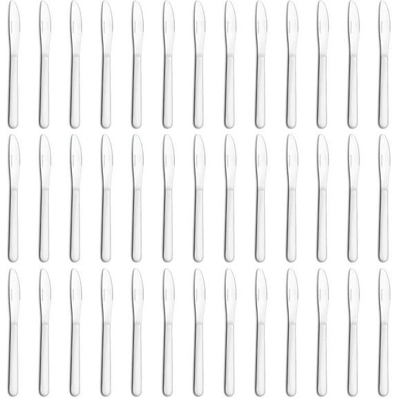 36 Pieces Dinner Knives Set, 8.1 Inches Table Knives Set, Durable Butter Knife, Food Grade Stainless Steel Dinner Knife, Cost-effective Silverware - Mirror Polished, Dishwasher Safe
