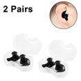 thumbnail image 1 of tapones para los oídos de silicona impermeables para adultos - cómodos tapones para los oídos para nadar, bucear y hacer snorkel - protección para los oídos contra el agua con caja de almacenamiento Xemadio 221392-3, 1 of 8