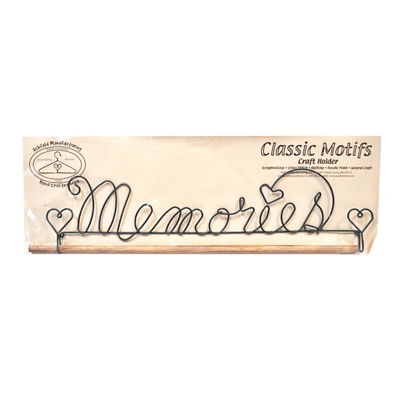 Classic Motifs Memories 16 Inch Fabric Holder With Dowel