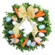thumbnail image 2 of Corona de Pascua en estilo rústico, corona de puerta, decoración primaveral para entrada, ventana., 2 of 8