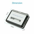 USB Cassette Tape to PC CD MP3 Digital File Converter Capture Audio